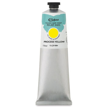 Cranfield Caligo Safe Wash Relief Ink - Process Yellow, 150 ml