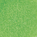 John Bead 11/0 Czech Glass Seed Beads - Neon Green, Color Lined, 23 g vial