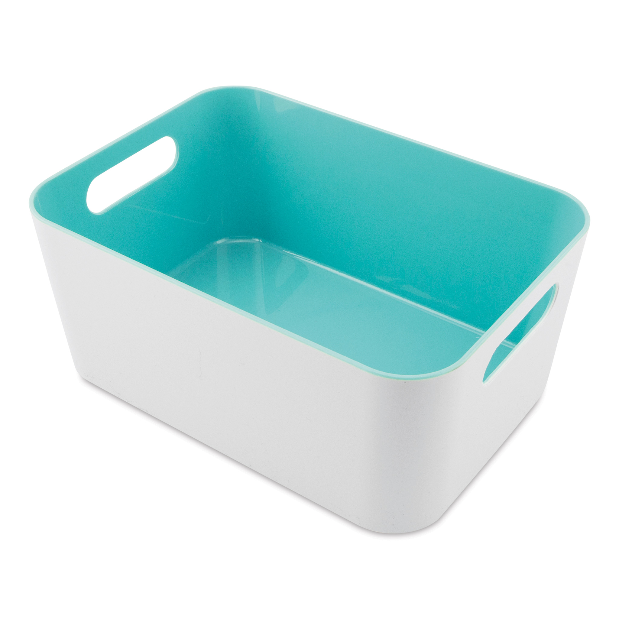 Three by Three Two-Tone Plastic Tidy Bins | BLICK Art Materials