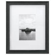 Blick Theo Frame with Mat - Charcoal, 8" x 10"