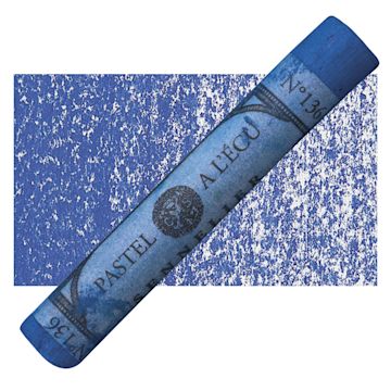 Open in modal - Sennelier Soft Pastel - Indigo 136 pastel and swatch