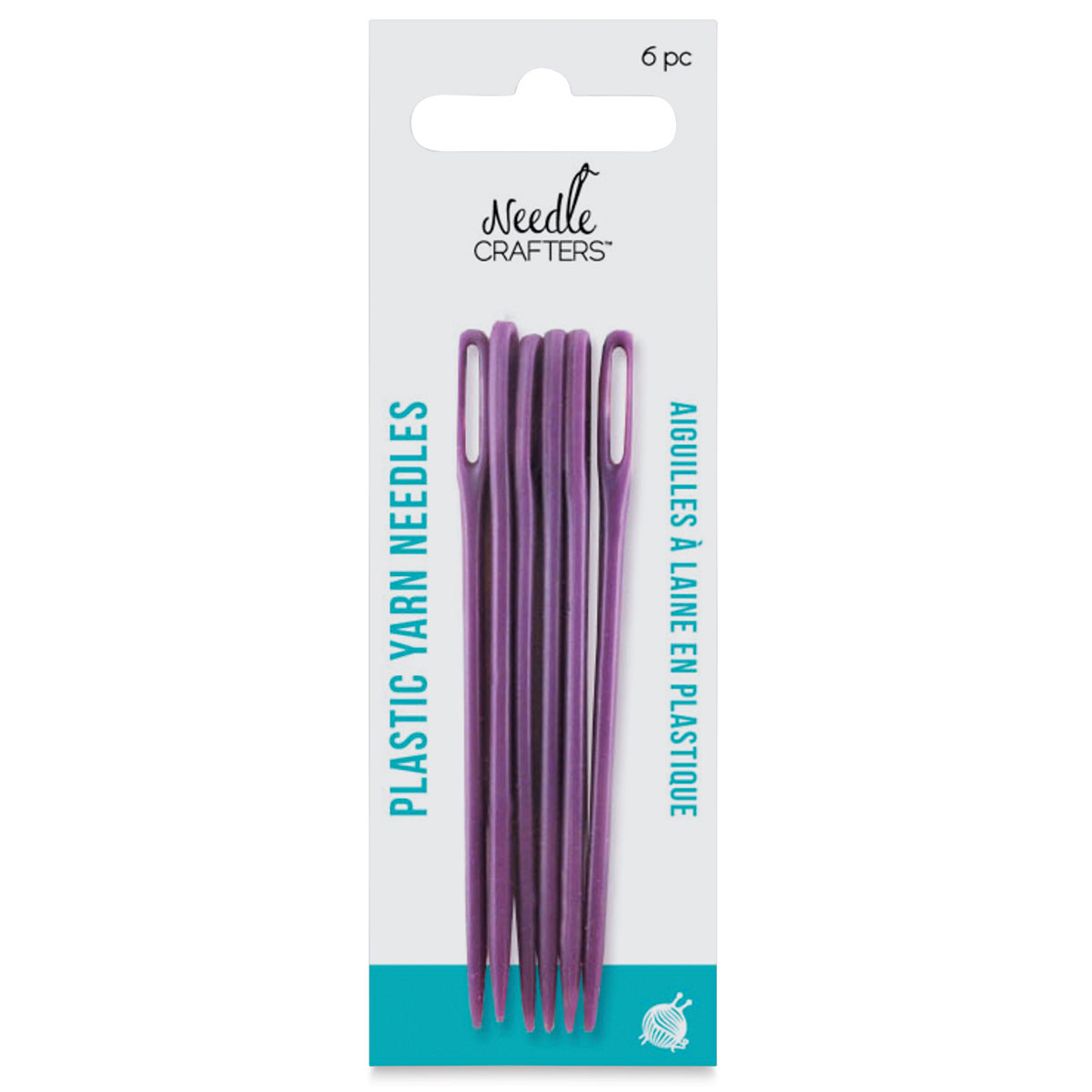 Needle Crafters Finishing Needles - Plastic, Package of 6