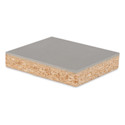 Blick Battleship Gray Linoleum - Block, 4" x 5", Mounted