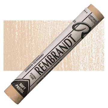 Open in modal - Rembrandt Soft Pastel - Burnt Umber 409.9 pastel and swatch