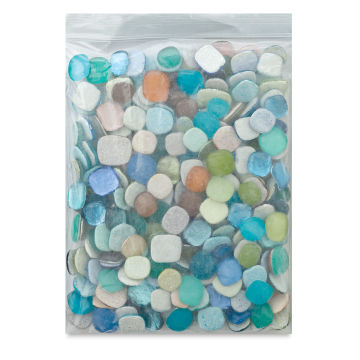 Diamond Tech Pebble Mixes - 3 lb bag of Beachside mix pebbles shown