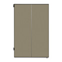 Screenflex Study Carrel - 2 Panel, Desert