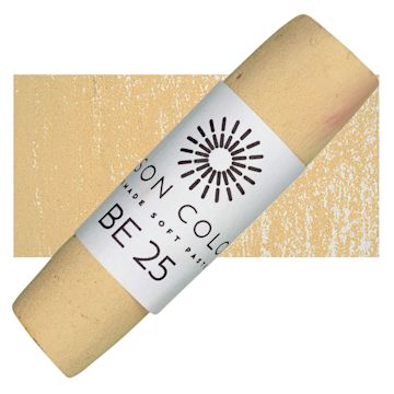 Open in modal - Unison Handmade Pastel - Brown Earth 25 pastel and swatch
