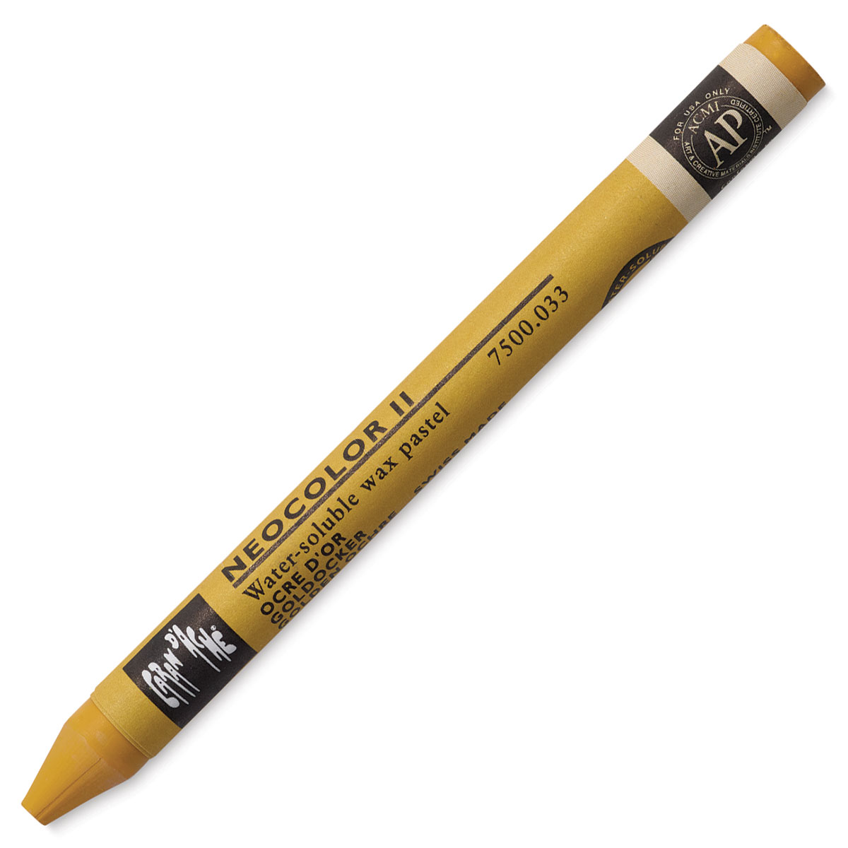 Caran d'Ache Neocolor II Aquarelle Artists' Pastel - Golden Ochre