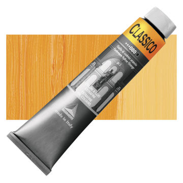 Maimeri Classico Oil Color - Cadmium Orange, 200 ml tube