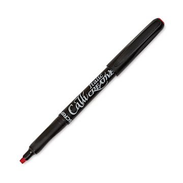 Open in modal - Manuscript CalliCreative Italic Marker - Red, 3.6 mm, Broad Point