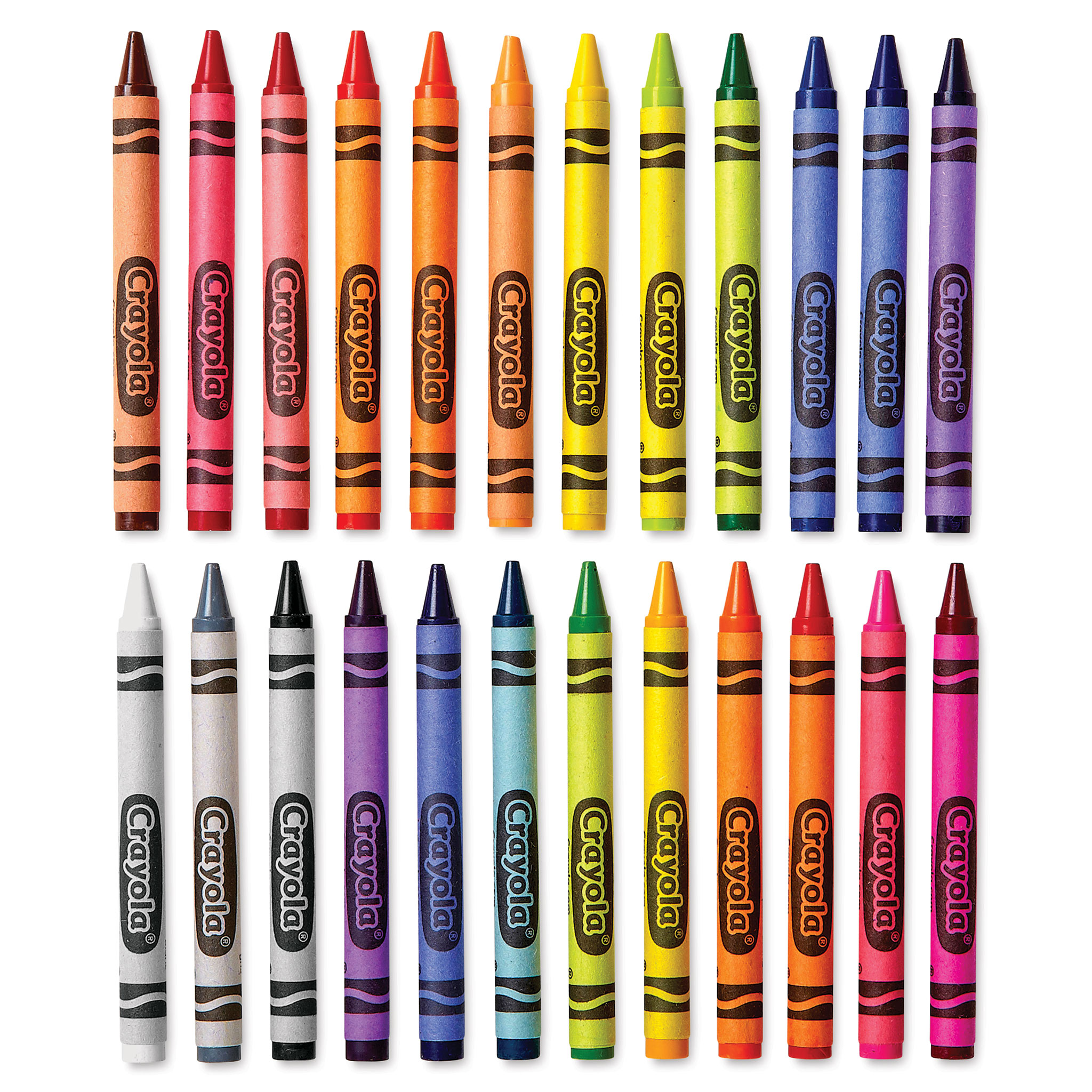 CRAYOLA CRAYONS COLORS OF KINDNESS 24 COUNT