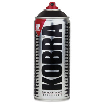 Kobra High Pressure Spray Paint - Matte Black, 400 ml