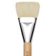Roubloff® Brushes. Hog Bristle - Round #6, Long Handle