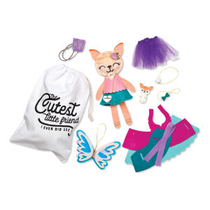 Craft-Tastic Make a Friend Kit - Fox (Kit contents)