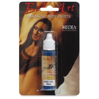 Medea Body-Art Airbrush Paint - 1 oz, Blue, Bottle (In packaging)