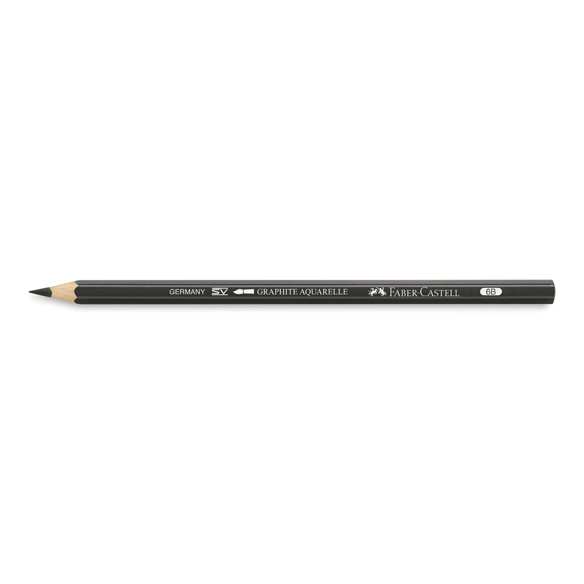 Faber-Castell 117805 Crayon graphite aquarellable 5 HB/2B/4B/6B/8B