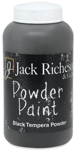 Jack Richeson Powder Tempera Paint 1 lb / Black