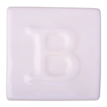 Open in modal - Botz Pro Glaze - Opal White, 200 ml sample fired to 1050°C / 1922°F