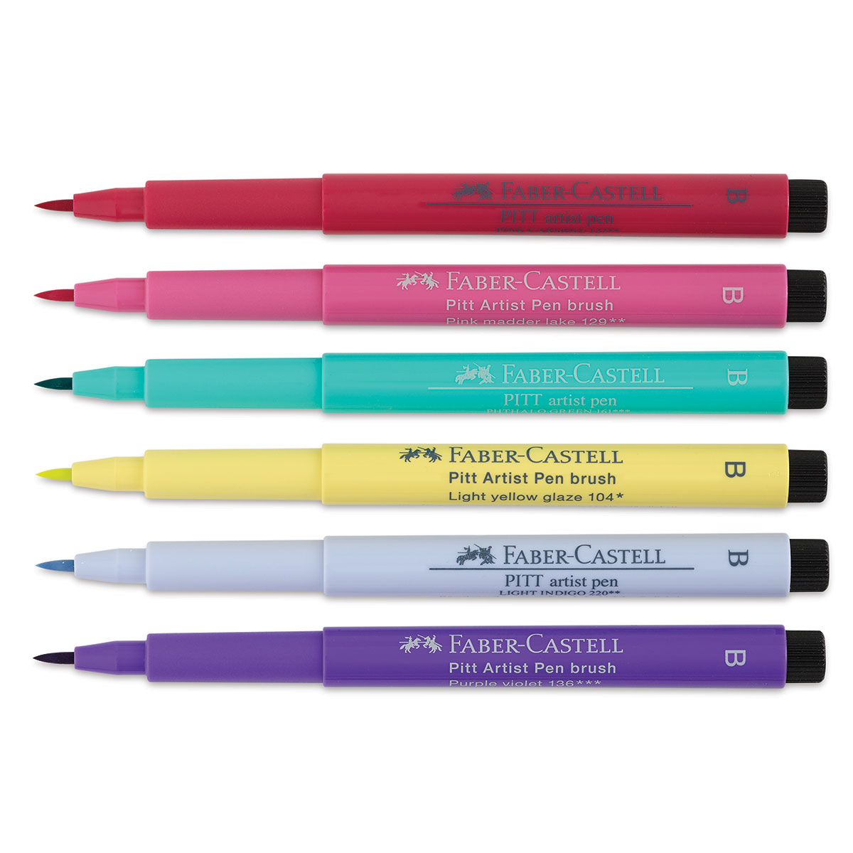 Review – Faber-Castell Pitt Artist Pen Brush Manga 6 Color Set