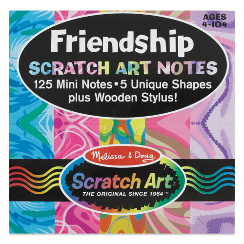 Melissa & Doug Scratch Art Mini Notes - Friendship