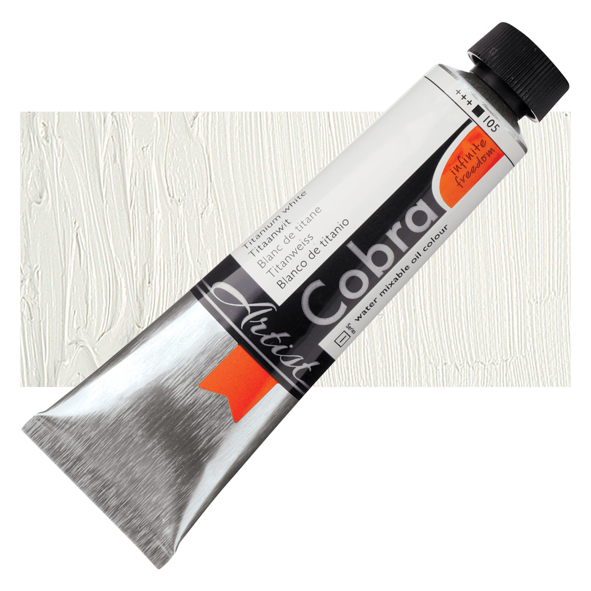 Cobra Water Mixable Oil Color 40ml Titanium Buff