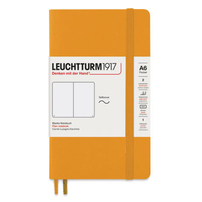 Leuchtturm1917 Blank Softcover Notebook - Rising Sun, 3-1/2" x 6"