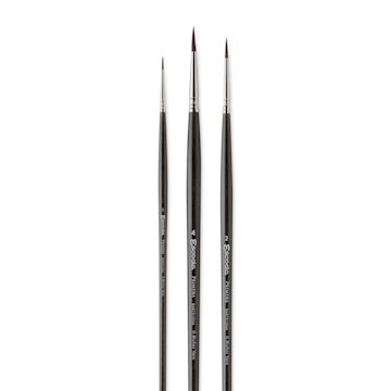 Open in modal - Escoda Signature Brush Set - Guillermo Munoz Vera, brushes out of packaging
