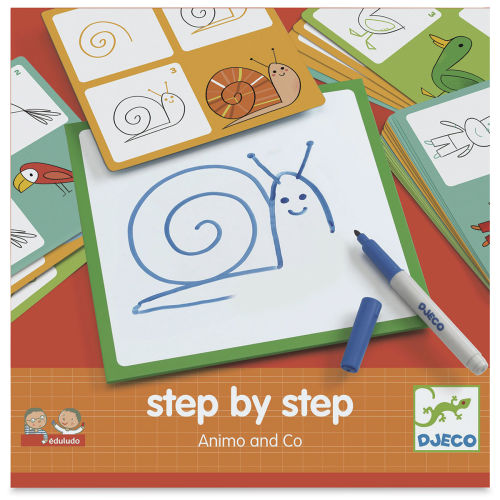 Djeco Step by Step Drawing Kits