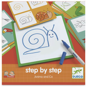 Djeco Step by Step Drawing Kit - Animo and Co