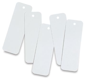 Open in modal - Rainbow Brights Bookmarks - 5 White Bookmarks 