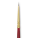 Blick Master Synthetic Kolinsky Brush - Long Handle, Round, 3/0