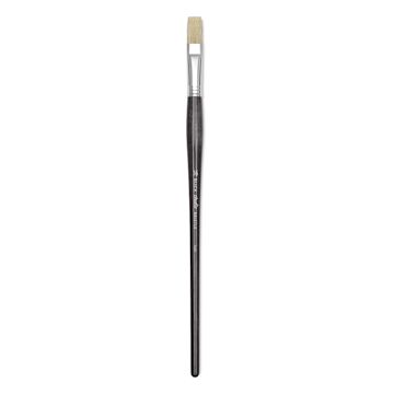 Open in modal - Blick Studio Bristle Brush - Flat, Long Handle, Size 16