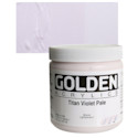 Golden Heavy Body Artist Acrylics - Titan Violet Pale, 8 oz