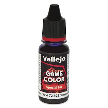 Open in modal - Vallejo Game Color Special FX Acrylic Paint - Demon Blood, 18 ml - front