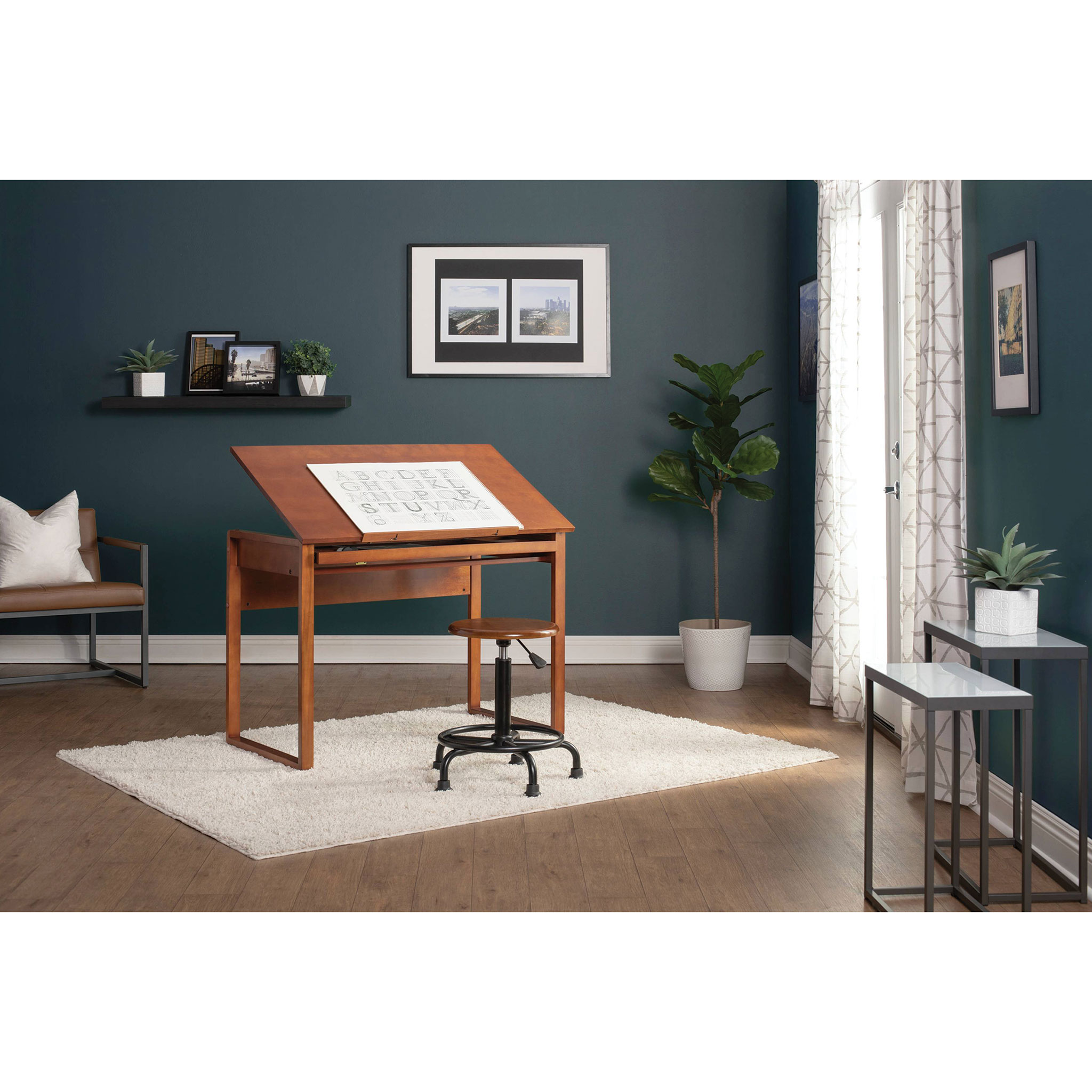 nerudesignworks × pastimefactory stool Studio Designs Retro Stool | BLICK Art Materials