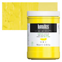 Liquitex Heavy Body Artist Acrylics - Cadmium-Free Yellow Light, 32 oz Jar