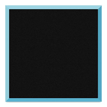 Open in modal - Crescent BriteCore Matboard - 32" x 40", Black on Aqua