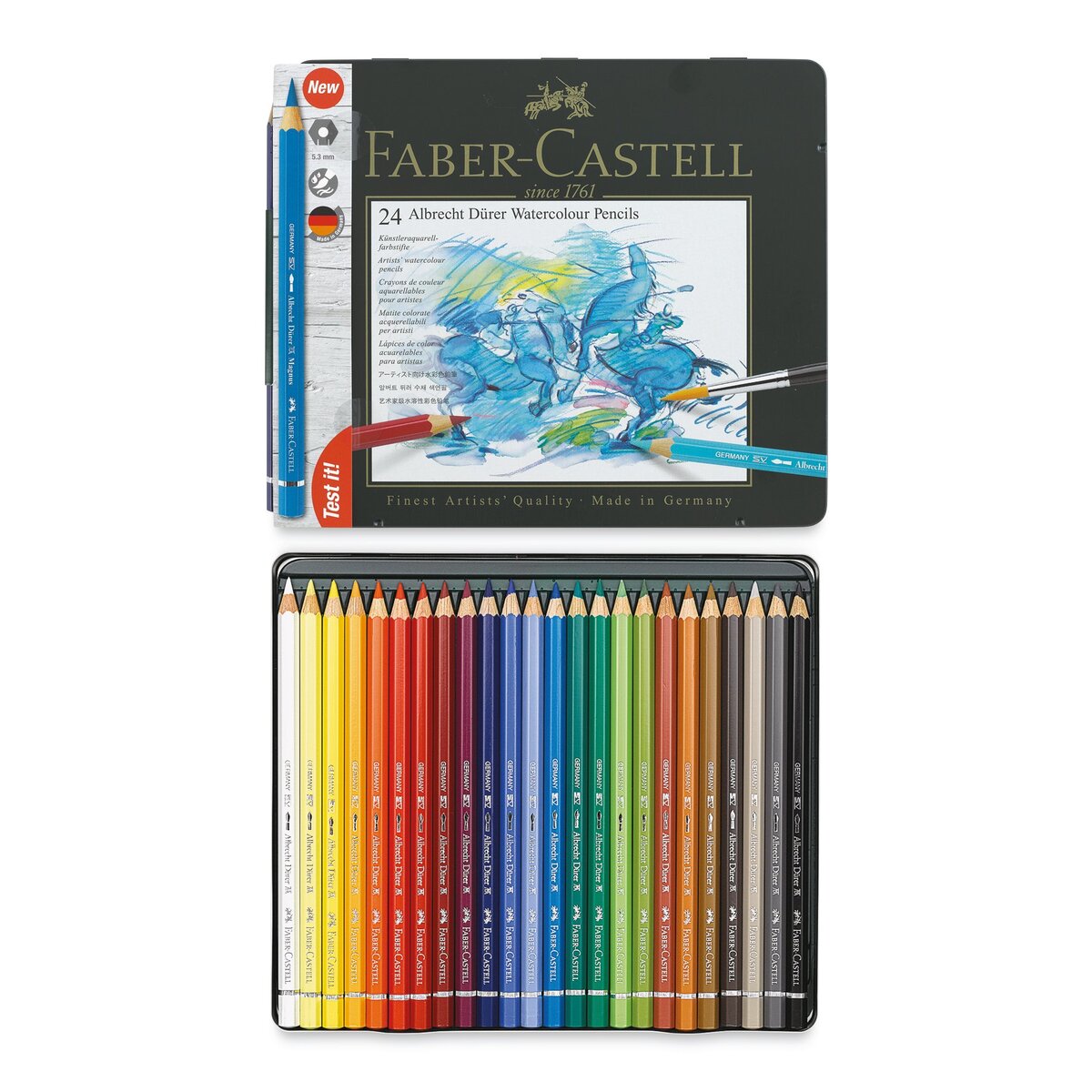 Faber Castell Albrecht Durer Watercolor Pencils 36 - NEW - Free
