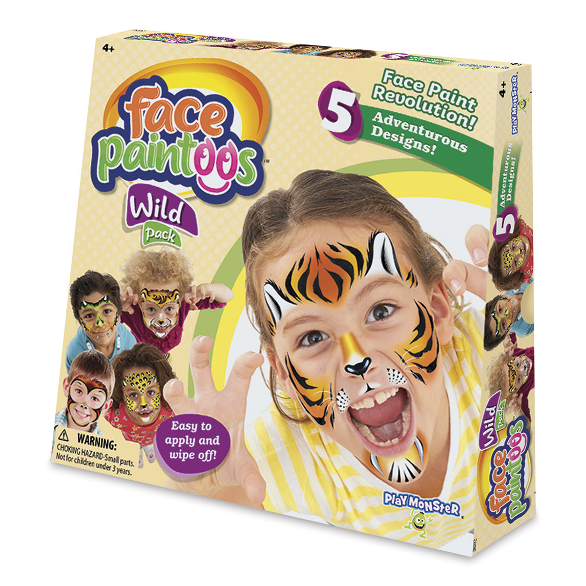 Face Paintoos Temporary Tattoos - Wild Pack