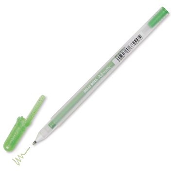 Open in modal - Sakura Gelly Roll Pen - Metallic Emerald, Medium Tip