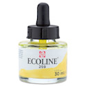 Ecoline Liquid Watercolor with Dropper - Sand Yellow, jar