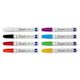 Sharpie Oil-Based Paint Marker - Assorted Colors, Medium Point, Set of 8, laid out with caps on