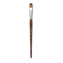 Raphaël Precision Brush - Flat, Size 12, Short Handle