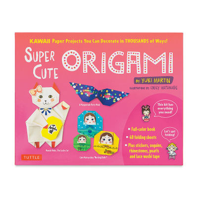 Super Cute Origami Kit - Front of package

