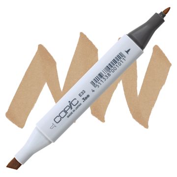 Open in modal - Copic Classic Marker - Sand E33 marker and swatch