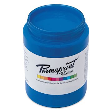 Open in modal - Permaprint Premium Screen Ink - Glow Blue, 300 ml