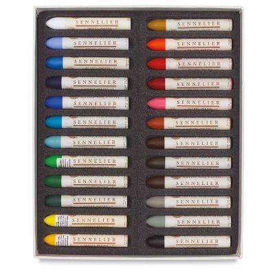 Sennelier Oil Pastel Set - Universal Colors, Set of 24