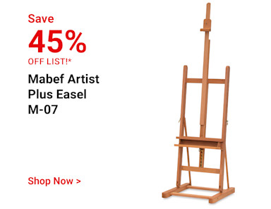 Save 45% off list! Mabef Artist Plus Easel M-07. Shop now.