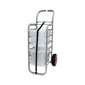 Gratnells Rover All Terrain Mobile Cart - 2 Jumbo Trays, Translucent, (Image for color example)