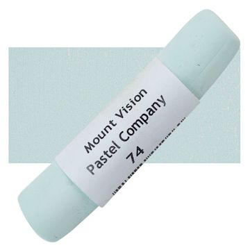 Open in modal - Mount Vision Handmade Pastel - Blue Green 74 pastel and swatch